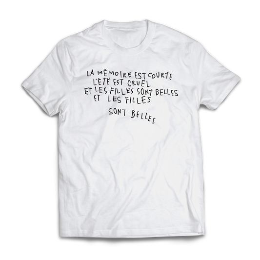 Aliocha Schneider - T-Shirt "La mémoire est courte..."